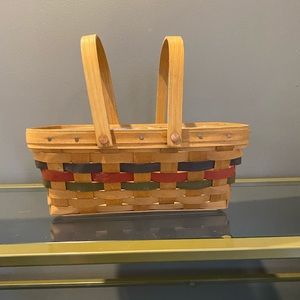 Longaberger weaved basket
